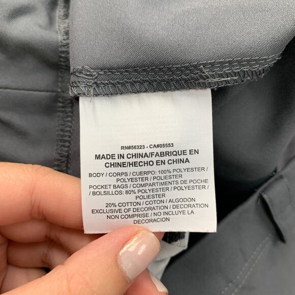 Nike Golf Short Mens 40 Grey Mid Rise Standard Dri Fit Lightweight Moisture Wick - Picture 9 of 12